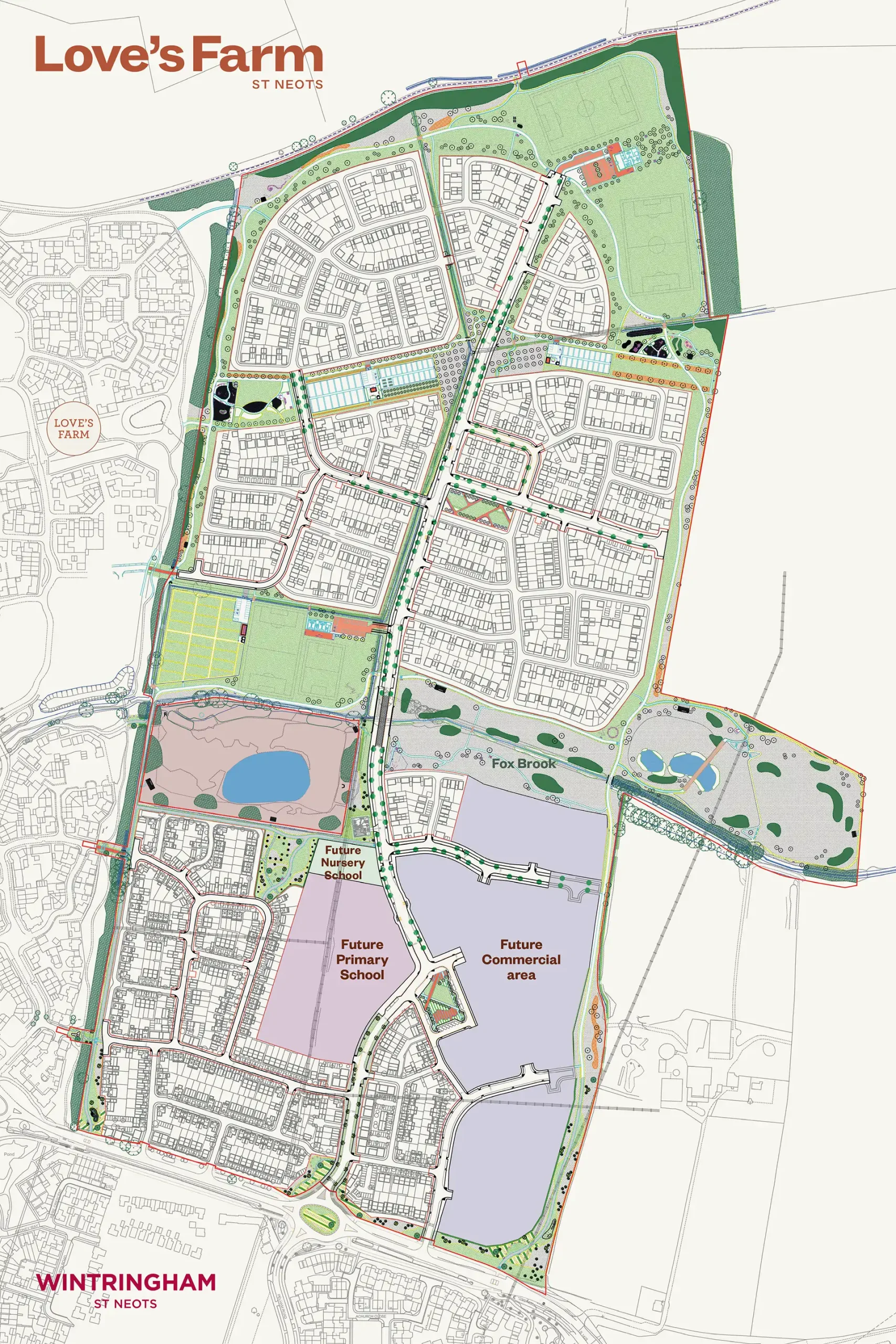 Indicative masrterplan